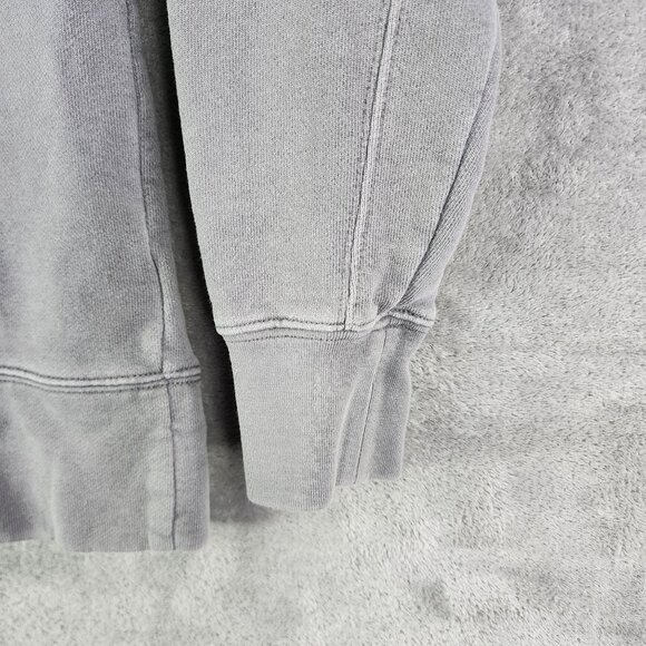 Mens Grey Madewell Cotton Turtleneck Sweatshirt Long Sleeve 100% Cotton Size XS - Picture 5 of 11